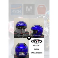 YWHL00B9 KYT HELMET PLAIN YAMAHA BLUE KYT HELLCAT KYT HELMET OPEN FACE 100% ORIGINAL HELMET KYT MADE