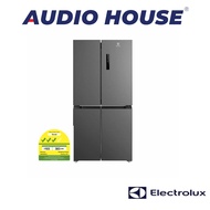 ELECTROLUX EQE4900B-B  497L ULTIMATETASTE 600 QUAD DOOR 4 DOOR FRIDGE  MATT DARK STEEL  3 TICKS  2 Y