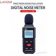CURTES Decibelimeter, Environment 30~130dB Noise Meter, Mini Handheld Digital 0.1 dB Sound Level Met