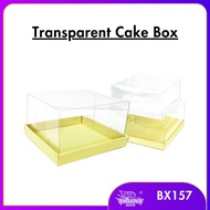 PROMOSI TRANSPARENT CAKE BOX / KOTAK HANTARAN / GIFT BOX / KOTAK KEK / PVC BOX / EXCLUSIVE BOX / BIR