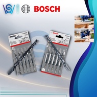 BOSCH T-144D/T-244D JIGSAW BLADE SPEED FOR WOOD (5PCS/CARD) Kayu