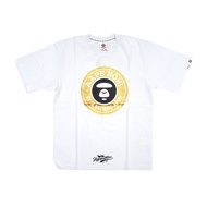Aape Gold Circle Aape Now White Tee Original