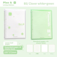 Planwith | Four Leaf Clover Design Notebook B5