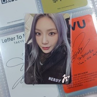 SNSD Girls' Generation Taeyeon INVU Photocard Album