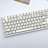 Closed Sign PBT 142 Keys Keycaps Dye-Sublimation Cherry Profile Mechanical Keyboard Key Cap for 61/6