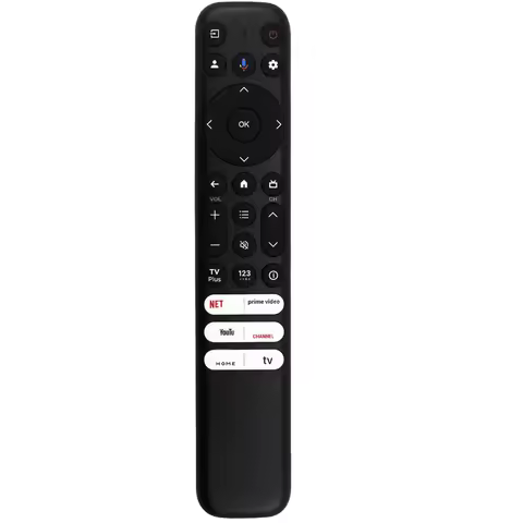 A23K-Replace RC813 FMB1 Voice Remote Control for TCL Android Smart TVs Q6/Q7/QM8/S3/S4 Series Remote