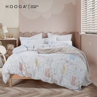 HOOGA Tots Theo D 800TC Cotton Twill Bedsheet | Fitted Sheet Set/Quilt Cover Set | B1 / B3 / B5