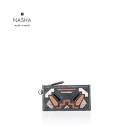 [ NASHA ] Etienne Card Pouch | Salad กระเป๋าใส่บัตรมีสายคล้องคอ