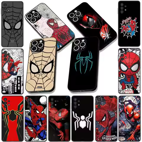 Spiderman Poster Spider Marvel Man Phone Cover for Xiaomi Poco C75 C65 C71 C85 X7 X6 X5 M6 M7 F7 F8 