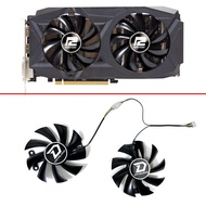 유NEW 2PCS PLA09215B12H 85MM 4PIN Cooling Fan For Powercolor RX 580 Red Dragon 8GB RX480 470 Gra+KeZ