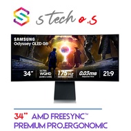 34" Odyssey OLED G8 G85SD Ultra WQHD 175Hz Gaming Monitor
