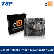 Motherboard H81 Digital Alliance Intel Socket LGA 1150 DDR3 NVME