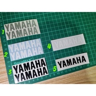 STICKER Yamaha Cutting Print Stiker Motor Helmet