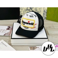 DSQUARED2 Men's Fashion Button Mesh Cap