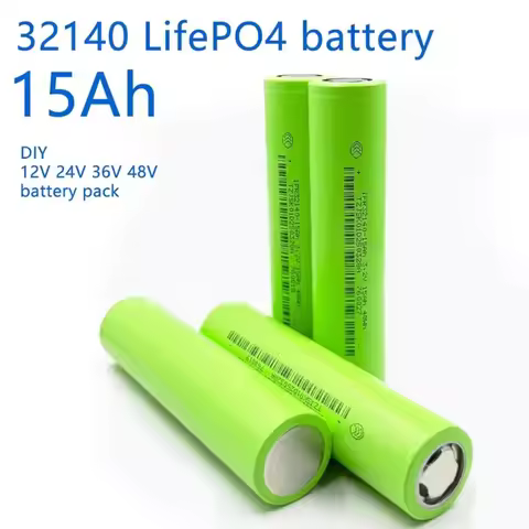 32140 3.2V 15Ah LiFePO4 rechargeable lithium iron phosphate cylindrical battery Storage Power Tools 