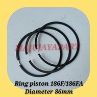 5kw 186F 186FA 86mm kribow solar generator pistonRing Kama firman genera best