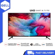 GELL Smart TV 50 inch 4k LED TV With Android TV /  MYTV/ WIFI