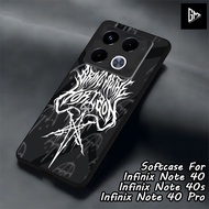 GM - 007 Softcase-Infinix Note 40/Note 40s/Note 40 Pro - Softcase Glossy Hardcase 2D - Glossy Case H