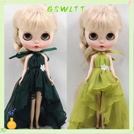GSWLTT Dolls Princess Dresses, Fashion Cute Evening Gown Dresses, Gift Toys Mini DIY Accessories Ele