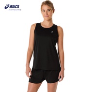 ASICS Women SILVER TANK Top in Performance Black