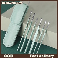 BWHTE 6 Pcs Ear Cleaner Kits Earpi Stis Earwax Remover Ear Pi Cleaning Ear Cleanser Spoon Earpi Beau