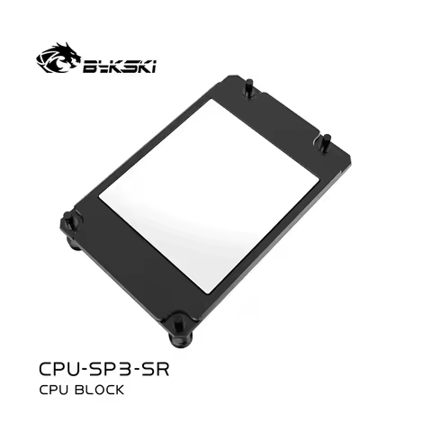 Bykski CPU Water Block Use for Rectangle AMD TR4 / SP5 AI Server Processor / Full Metal PC Cooling C