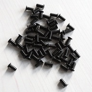 30PCS Black Computer PC Case Cooling Fan Durable Screw For Fans 60mm 80mm 120mm