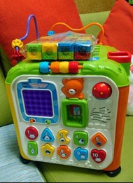 【兒童玩具】VTech五合一多功能字母感應積木寶盒