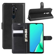 Kickstand Leather Phone Case For OPPO K5 K9 A5 A9 2020 OPPO F17 F11 F9 Pro F5 Flip Case