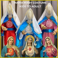 ◎ ㍿ ☁ MAMA MARY COSTUME FOR KIDS TO ADULT