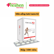 [HCM]Calci Nano K2 Tăng chiều cao phòng giảm loãng xương còi xương 30 viên