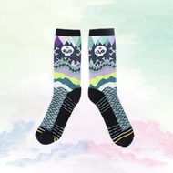 【小創襪】小骷髏 長筒襪 可可夜總會 萬聖節裝扮 萬聖節派對 綠