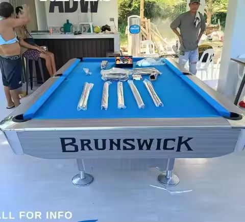 Hot Sale Black Slate Solid Wood 9ft 8ft Pool Table and Billiard Table with Ball Return System