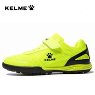 KELME Kids Soccer Shoes HG Sole Velcro Football Boots Soccer Sneakers Light Training Shoes Children Sportswear Brand 6873003