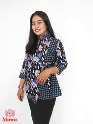 Blouse Batik Wanita Lengan Panjang