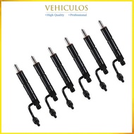 5I7706 5I-7706 6PC Fuel Injector Nozzle for Caterpillar Engine 3064 3066 S4KT Engine Fuel Supply Sys