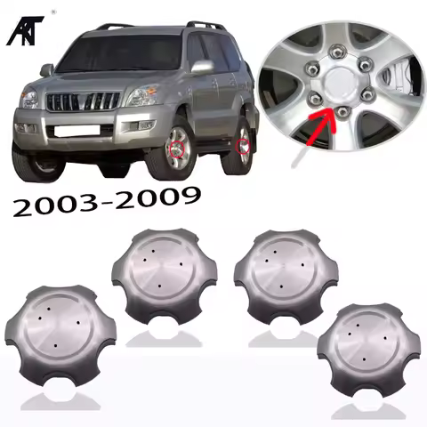 4pcs Wheel Centre Cap Hub Rim FOR : TOYOTA Land cruiser 40000 PRADO 4.0L 120 Series 2003-2009 Wheel 
