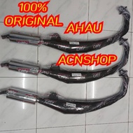Satria 120 exhaust, Satria 2-stroke racing exhaust, Satria 2-stroke ahau racing exhaust
