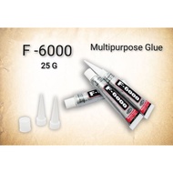 GAM F6000 25GRAM / Fabric Glue / Gam Untuk Manik / Multipurpose Glue
