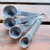 Three Arrows Double Scale Measuring Ruler 4pcs Seasoning Cooking Baking 9938 FzStore