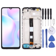 ประกอบครบชุดพร้อมกรอบหน้าจอ LCD และ Digitizer สำหรับ Xiaomi Redmi 9A / Redmi 9C / Redmi 9C Nfc/ Redm
