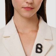 Eclat Brooch Black Buttonscarves