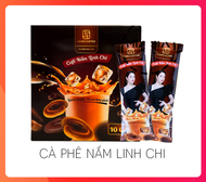 Cà phê nấm Linh chi (Hộp 10 gói) - Laura Coffee - Laura Sunshine - Nhật Kim Anh