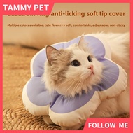 Cat Dog Cone Pet Elizabeth Circle Flower Design E Collar for Kitten Puppy Wound Healing Collar Anti 