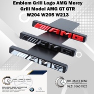 AXANSHOP EMBLEM GRILL LOGO AMG W204 W205 W212 W211 GTR GT AMG MERCEDES BENZ