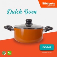 Miyako Dutch Oven teflon pan/ with glass lid