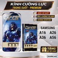 Samsung A16, A26, A36, A56 5G premium tempered glass full screen transparent screen protector