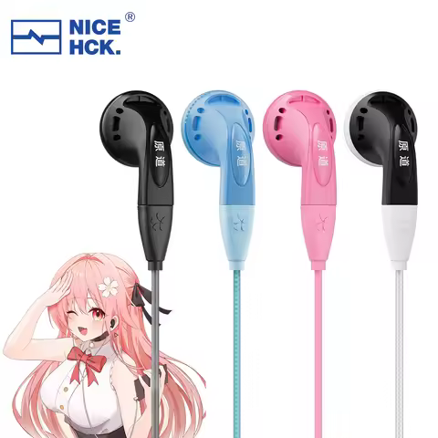 NICEHCK YDSmall HiFi Earbud 14.8mm PEI Dynamic Driver Wired In Ear Monitor 3.5mm/Type-C Typec Plug M