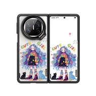 MASFEIL | เคสโทรศัพท์บางพับได้พร้อมที่วางสำหรับ Huawei Mate X5