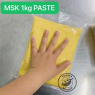 [1kg] 100% pure Durian Paste Musang King D197 halal ready stock frozen isi durian kl/selangor/penins